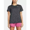 Dámské triko UNDER ARMOUR TECH SSC- TWIST 1384230-001 ČERNÁ