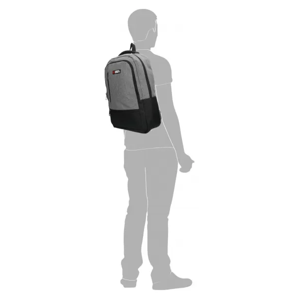  Batoh ENRICO BENETTI HAMBURG 15 NOTEBOOK BACKPACK LIGHT GREY 