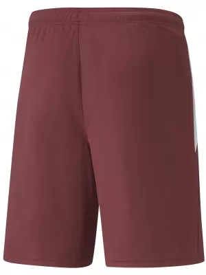 Pánské kraťasy PUMA TEAMLIGA SHORTS 704924_09 CORDOVAN/PUMA WHITE