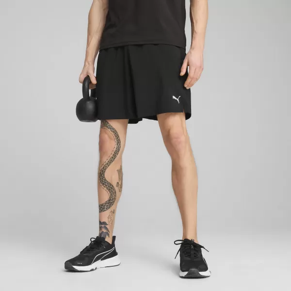  Pánské kraťasy PUMA M TAD ESSENTIALS 7" WOVEN SHORT 52591001 PUMA BLACK 