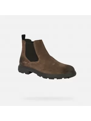 Pánské boty GEOX MEIERN G011420 HNĚDÁ