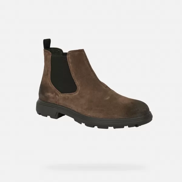  Pánské boty GEOX MEIERN G011420 HNĚDÁ 