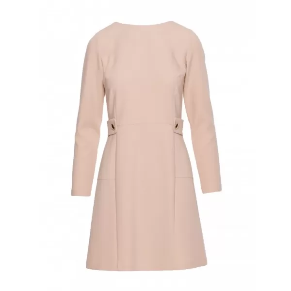 Dámské šaty STYLOVE S419 BEIGE 