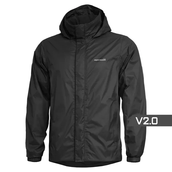  Pánská bunda PENTAGON ATLANTIC V2.0 RAIN JACKET K07022 BLACK 