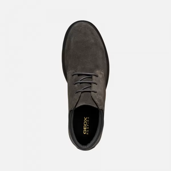  Pánské boty GEOX SPHERICA EC1 G006529 TMAVĚ ŠEDÁ 