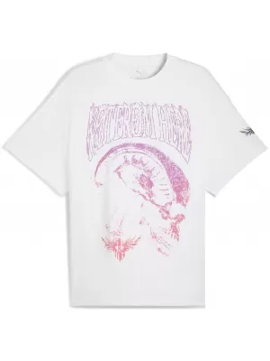 Pánské triko PUMA MELO WORLD TOUR-NAMENT TEE I 63237201 PUMA WHITE