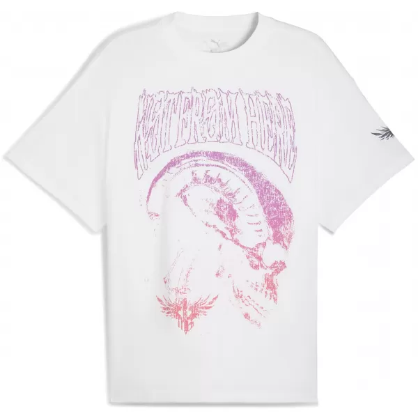  Pánské triko PUMA MELO WORLD TOUR-NAMENT TEE I 63237201 PUMA WHITE 