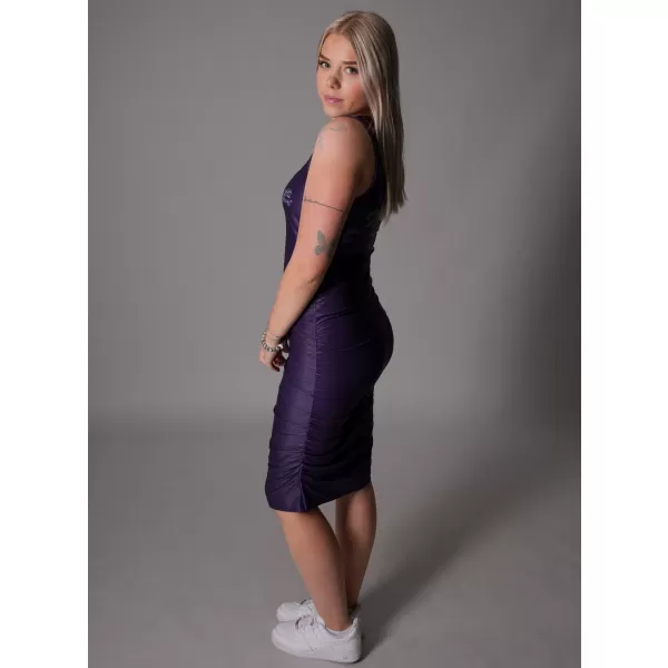  Dámské šaty premium ALTISPORT VOJ/ALW047SAT03 FIALOVÁ 