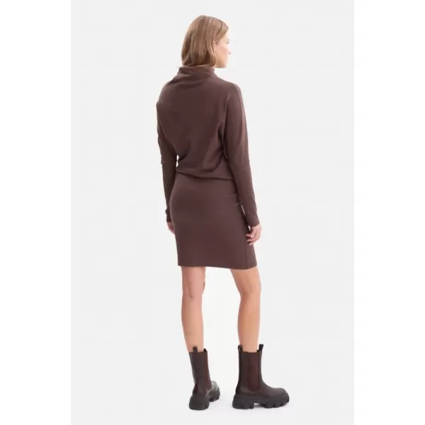  Dámské šaty BEWEAR B309 BROWN 