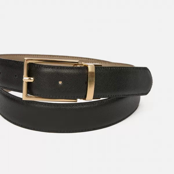 Dámský pásek GEOX BELT G009406 ČERNÁ 