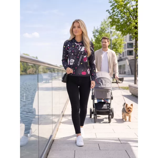  Dámská mikina ALTISPORT GILL ČERNÁ 