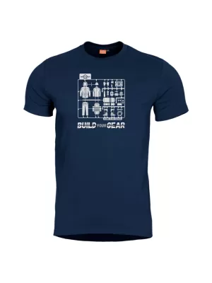 Pánské triko PENTAGON AGERON BUILD YOUR GEAR K09012 MIDNIGHT BLUE