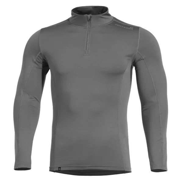  Triko PENTAGON PINDOS 1/2 ZIP SHIRT K11013 WOLF/GREY 
