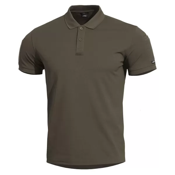  Pánské triko s límečkem PENTAGON PATROL POLO SHIRT D09101 06E D09101 BROWN GREY 