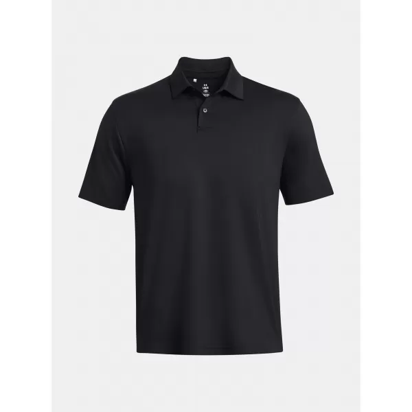  Pánské triko UNDER ARMOUR UA T2G POLO LB 1383255-001 ČERNÁ 