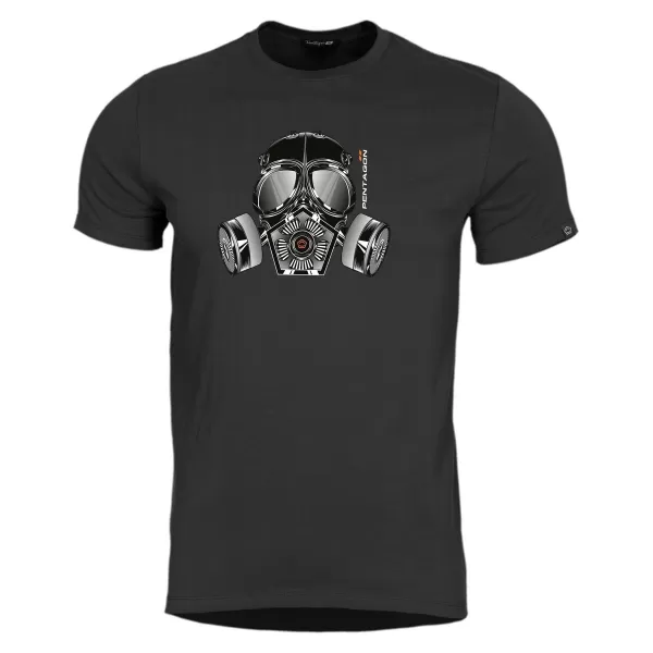  Triko PENTAGON AGERON GAS MASK K09012 BLACK 