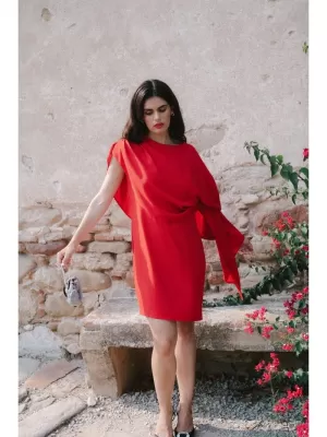 Dámské šaty STYLOVE S423 RED