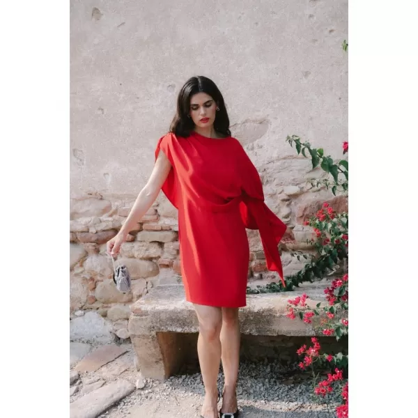  Dámské šaty STYLOVE S423 RED 