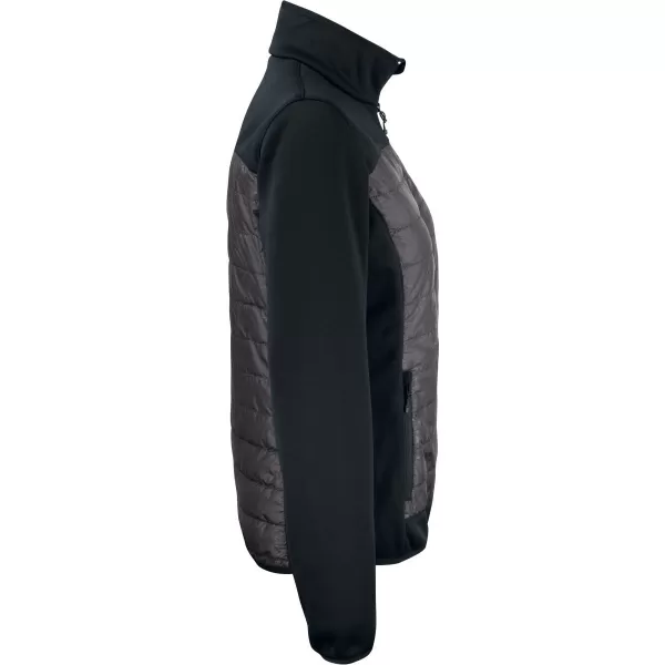  Pánská reflexní hybridní bunda CLIQUE | CUSTER JACKET MEN BLACK/REFLECTIVE 