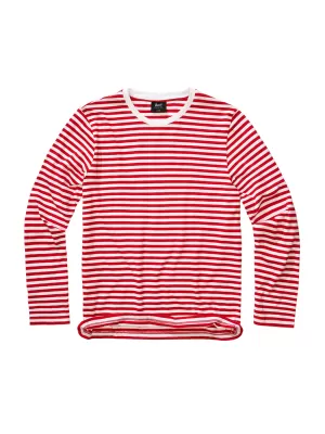 Pánské triko BRANDIT 4209 RED/WHITE