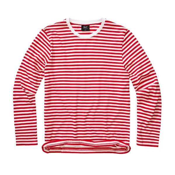  Pánské triko BRANDIT 4209 RED/WHITE 