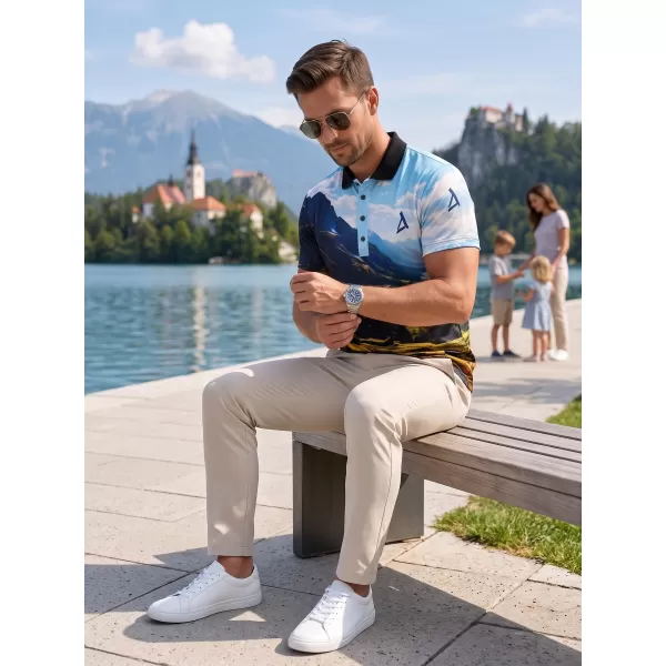  Pánské funkční triko s límečkem premium ALTISPORT VOJ/ALM116TR05 HORY 