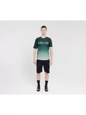Pánský Enduro dres KELLYS TYRION 2 krátky rukáv green- S GREEN