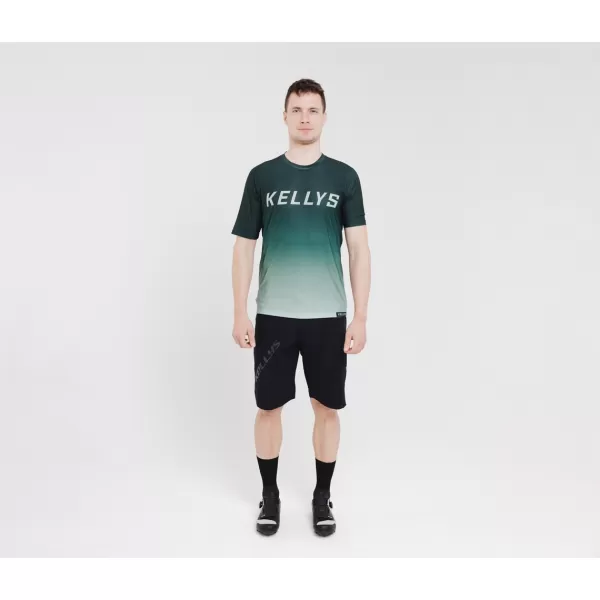  Pánský Enduro dres  KELLYS TYRION 2 krátky rukáv green- S GREEN 