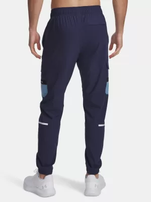 Pánské sportovní kalhoty UNDER ARMOUR UA TECH UTILITY WOVEN PANT 6004966-403 MODRÁ