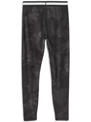 Dámské legíny PUMA W PUMA STRONG FLORAL RIBBON TIGHT - AOP HW 7/8 52775601 PUMA BLACK