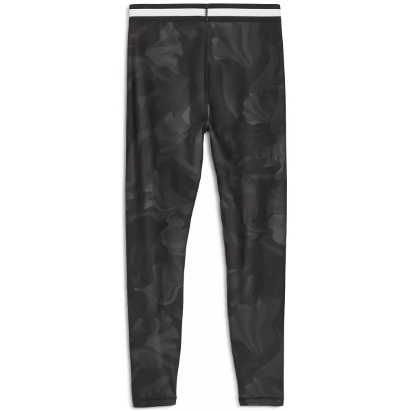  Dámské legíny PUMA W PUMA STRONG FLORAL RIBBON TIGHT - AOP HW 7/8 52775601 PUMA BLACK 