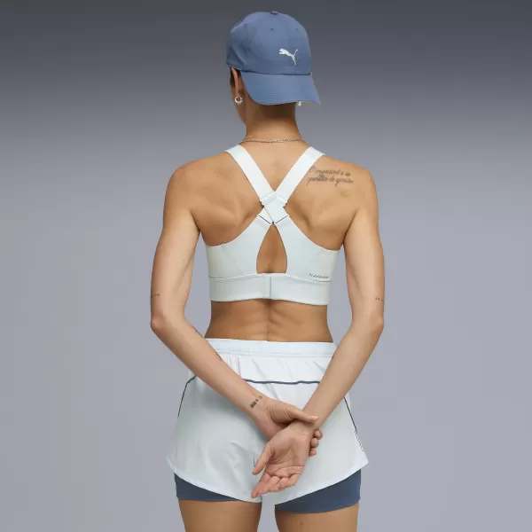  Dámská podprsenka PUMA PWRBREATHE RUN BRA 52507497 SEA GLASS 