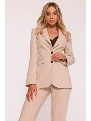 Dámské sako STYLOVE S417 BEIGE