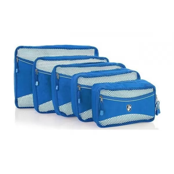  Sada organizérů HEYS ECO PACKING CUBE 5PC SET II BLUE 