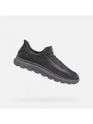 Pánské tenisky GEOX SPHERICA PLUS G011478 TMAVĚ ŠEDÁ