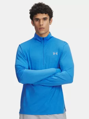 Pánské triko UNDER ARMOUR UA LAUNCH 1/4 ZIP 6005542-402 MODRÁ
