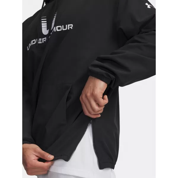  Pánská mikina UNDER ARMOUR UA UNSTOPPABLE WVN HOODIE 6003864-001 ČERNÁ 