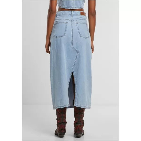  Dámská sukně URBAN CLASSICS TB7443 NEW LIGHT BLUE WASHED 