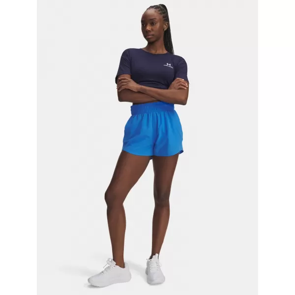  Dámské kraťasy UNDER ARMOUR UA VANISH 3IN SHORT 1376935-402 MODRÁ 