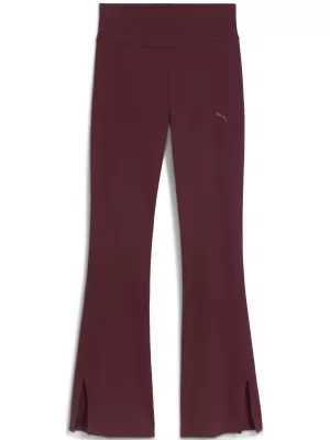 Dámské legíny PUMA HER HIGH-WAIST FLARED LEGGINGS 68815696 RUBY SHIMMER