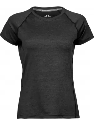 Dámské tričko Tee Jays | TJ 7021 BLACK MELANGE