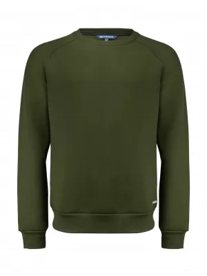 Pánská mikina CUTTER & BUCK | PEMBERTON CREWNECK MEN IVY GREEN