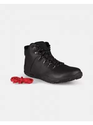 Boty KILPI BARE LEATHER HIGH-U ZU0953KI ČERNÁ