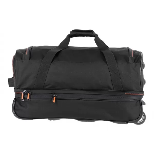  Taška TRAVELITE BASICS WHEELED DUFFLE S BLACK/ORANGE 
