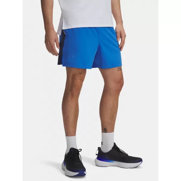  Pánské kraťasy UNDER ARMOUR UA LAUNCH PRO 5 SHORTS modrá 