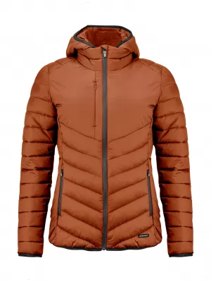 Dámská prošívaná bunda CUTTER & BUCK | MOUNT ADAMS JACKET WOMEN ORANGE RUST