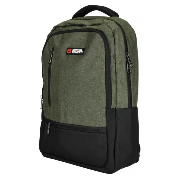  Batoh ENRICO BENETTI HAMBURG 15 NOTEBOOK BACKPACK OLIVE 