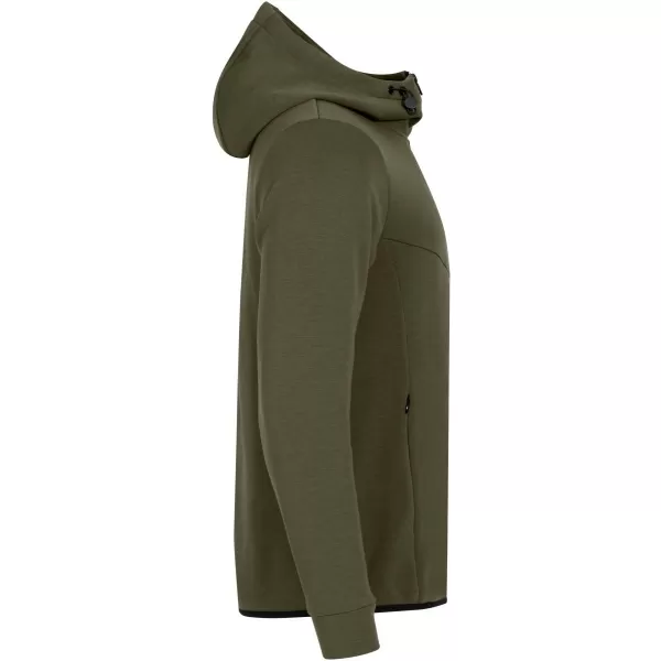  Pánská mikina CLIQUE | HAYDEN SWEAT JACKET MEN FOG GREEN 
