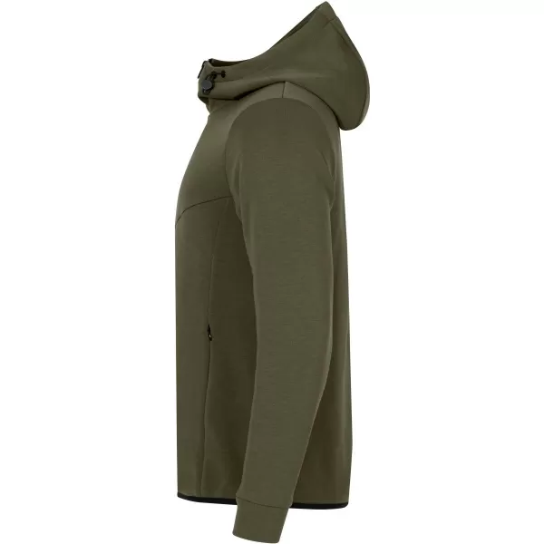  Pánská mikina CLIQUE | HAYDEN SWEAT JACKET MEN FOG GREEN 