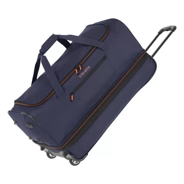  Taška TRAVELITE BASICS WHEELED DUFFLE L NAVY/ORANGE 